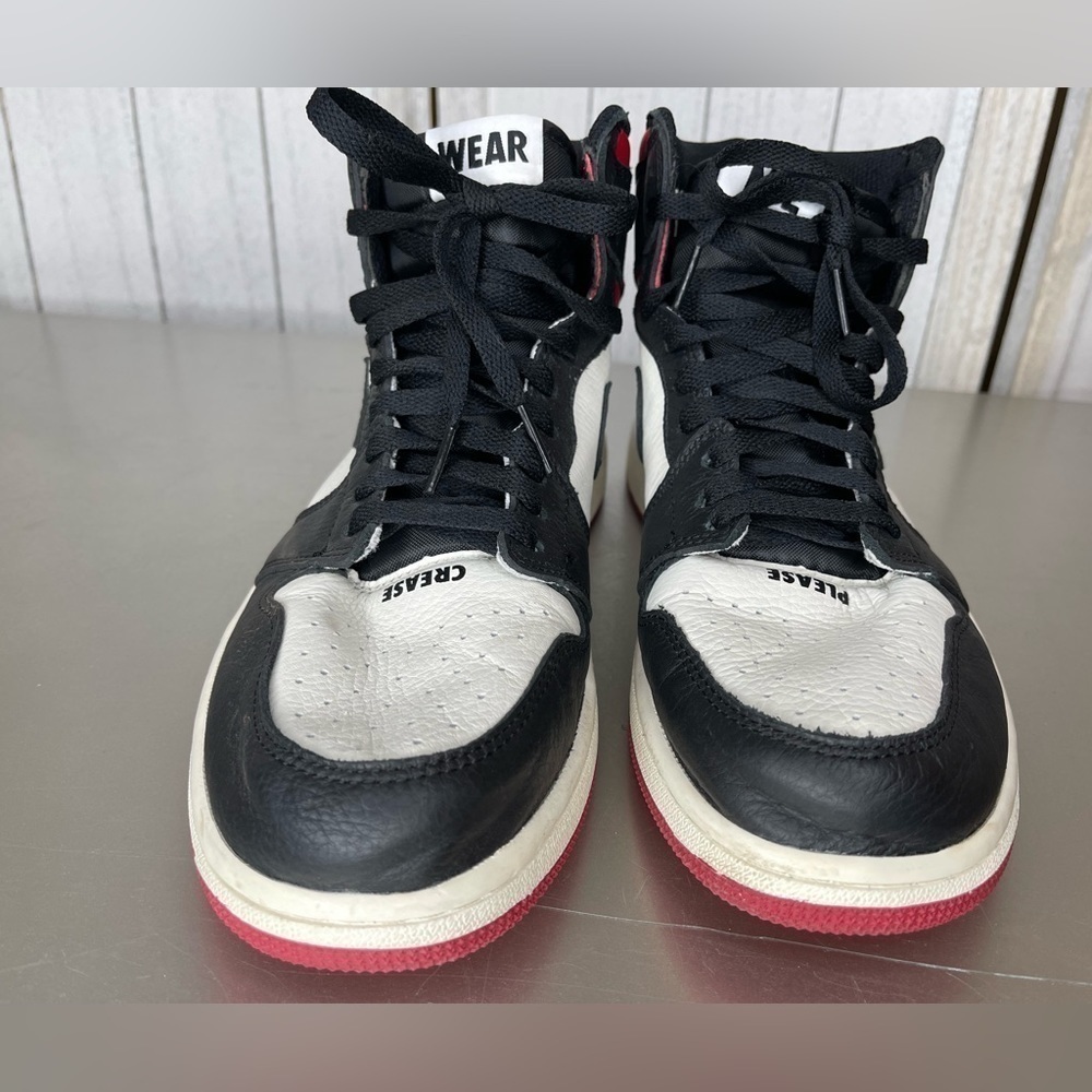 Air Jordan 1 Retro High OG NRG Not For Resale 2018 ‘No Photos’ Size 10 Nike - Picture 7 of 12